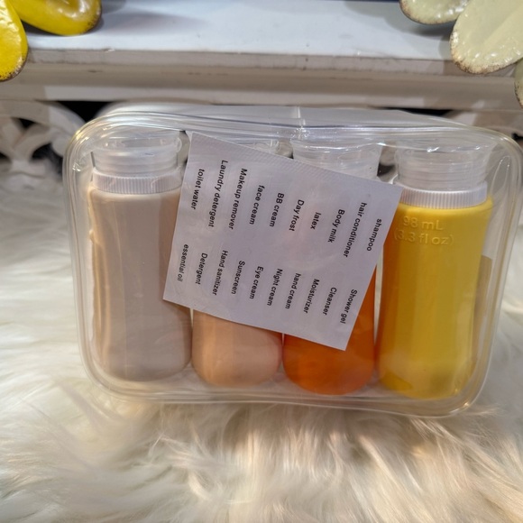 ☀️☀️Vibrant Travel-Size Bottles Set TSA Approved - Picture 3 of 5